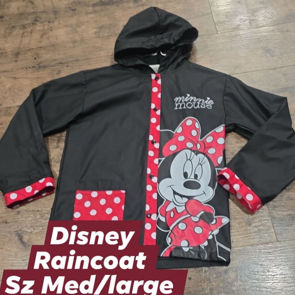 Disney girls raincoat sz medium/large